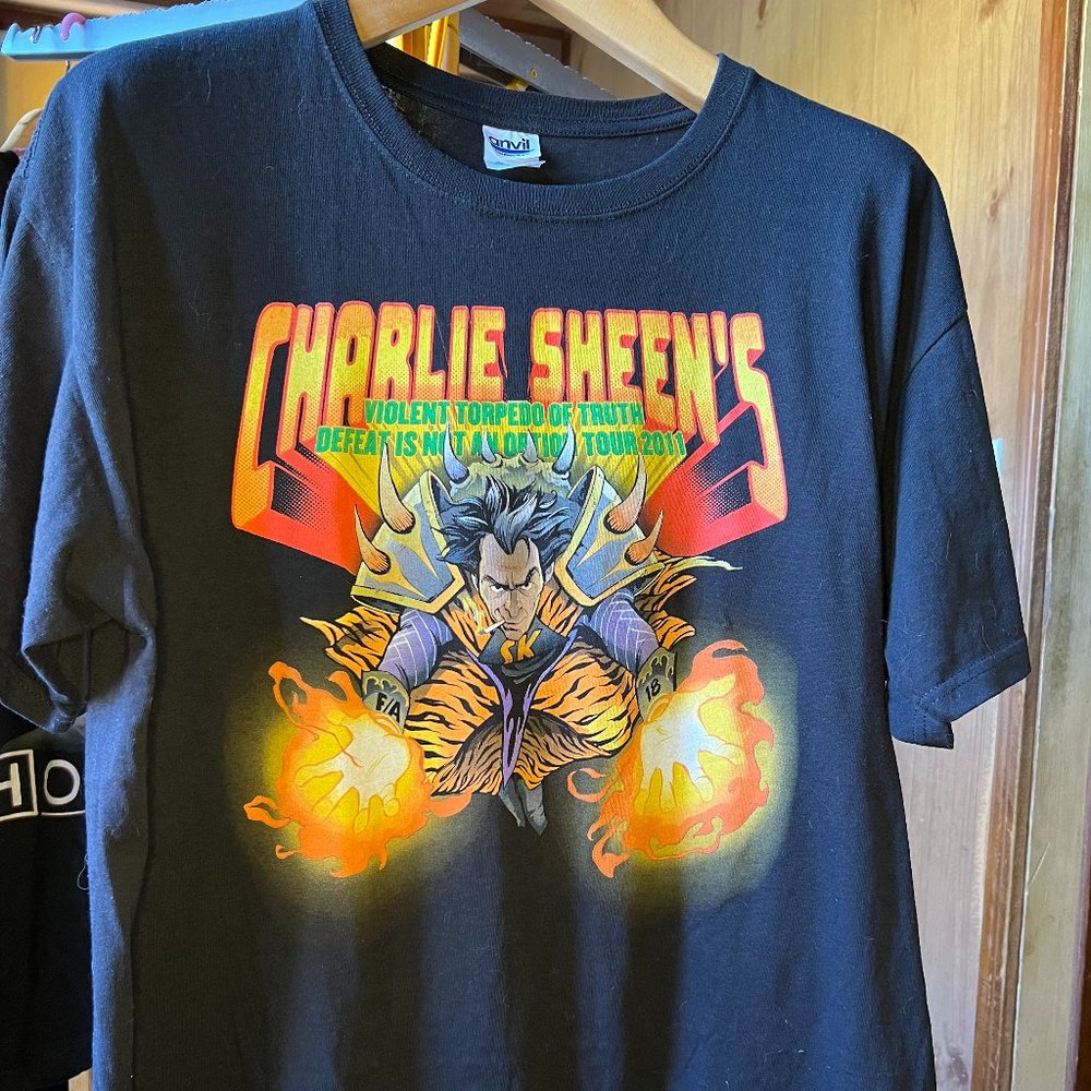 Charlie Sheen Winning tour 2011 shirt